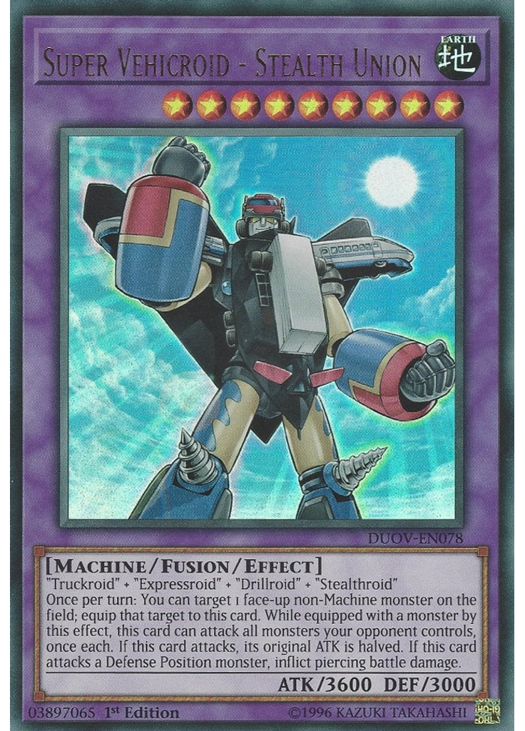 Super Vehicroid - Stealth Union