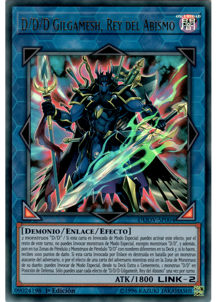 D/D/D Gilgamesh, Rey del Abismo