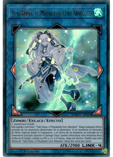 Yuki-Onna, el Mayakashi Cero Absoluto