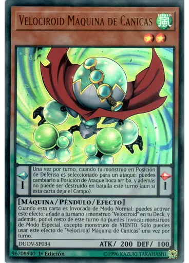 Velociroid Máquina de Canicas