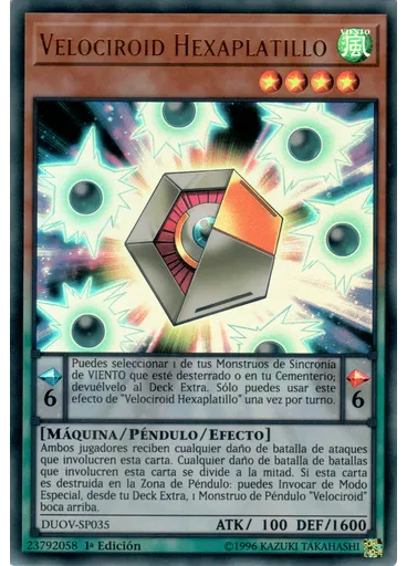 Velociroid Hexaplatillo