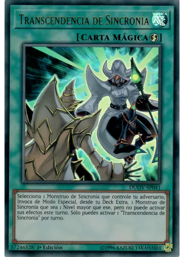 Transcendencia de Sincronía