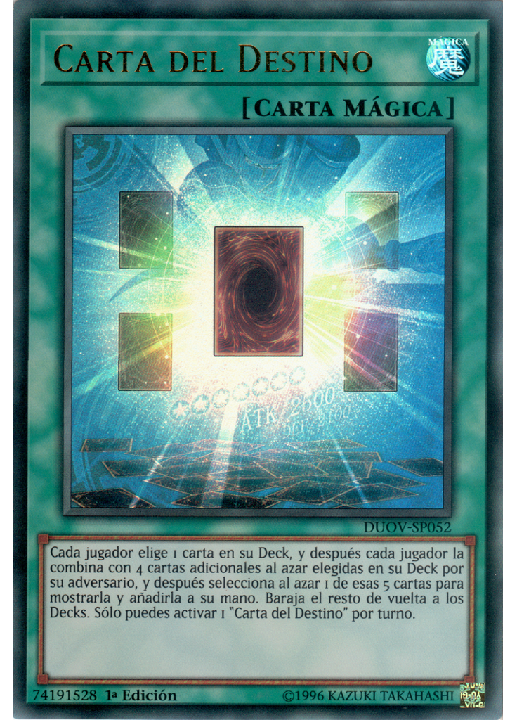 Carta del Destino