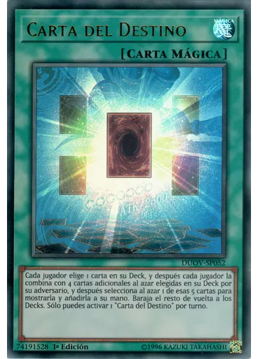 Carta del Destino