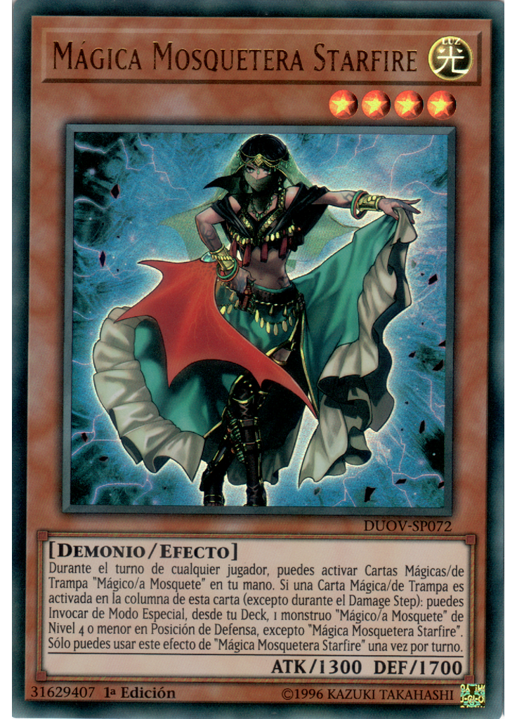Mágica Mosquetera Starfire