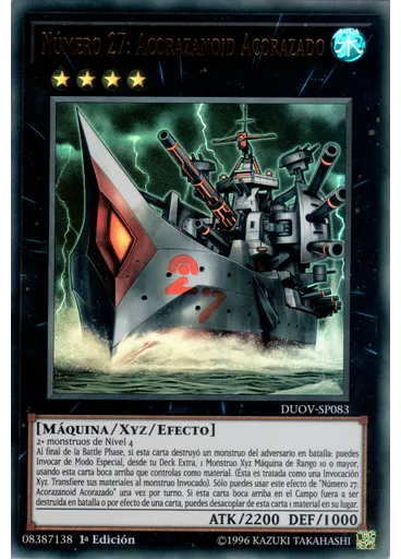 Número 27: Acorazanoid Acorazado
