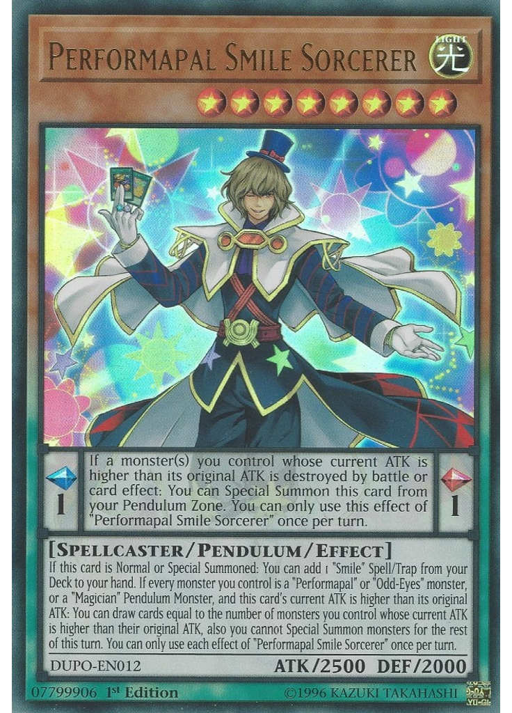 Performapal Smile Sorcerer