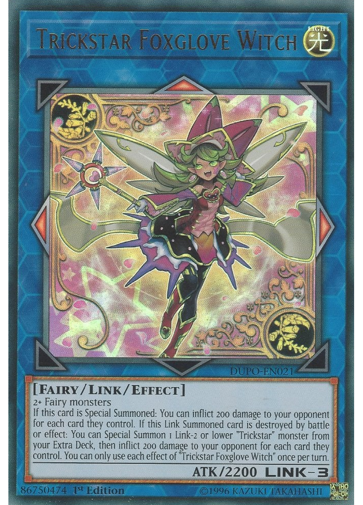 Trickstar Foxglove Witch