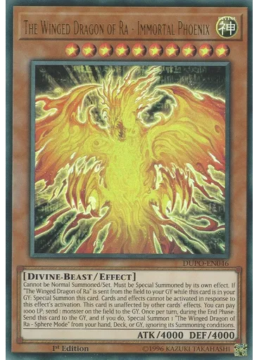 The Winged Dragon of Ra - Immortal Phoenix