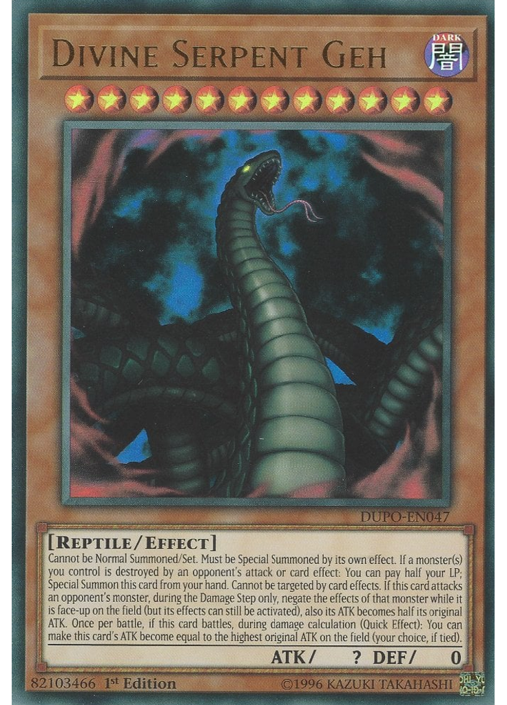 Divine Serpent Geh