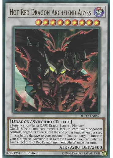 Hot Red Dragon Archfiend Abyss