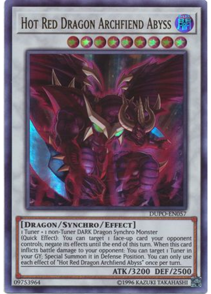 Hot Red Dragon Archfiend Abyss (Ultra Rare Unlimited)
