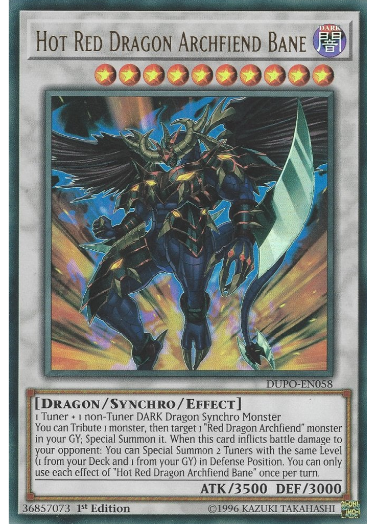 Hot Red Dragon Archfiend Bane