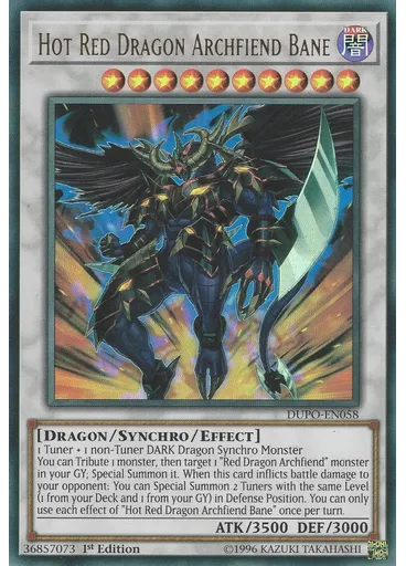 Hot Red Dragon Archfiend Bane