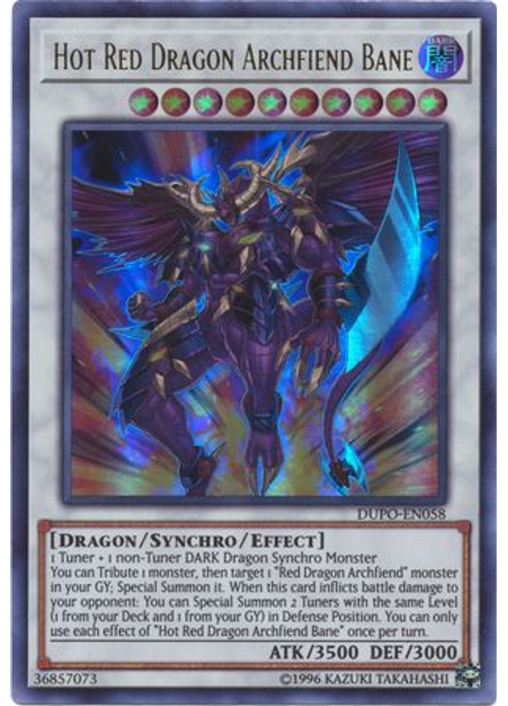 Hot Red Dragon Archfiend Bane (Ultra Rare Unlimited)