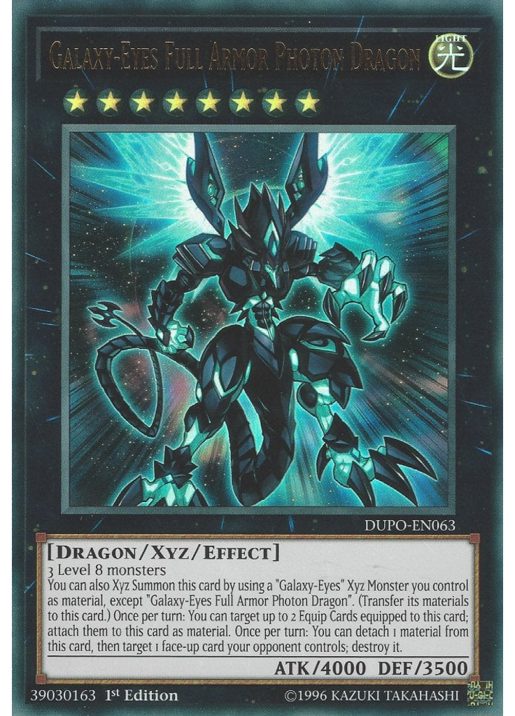 Galaxy-Eyes Full Armor Photon Dragon