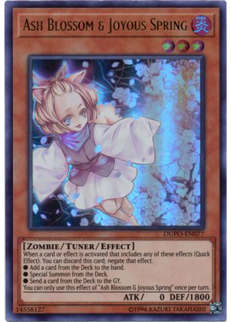 Ash Blossom & Joyous Spring (Ultra Rare Unlimited)