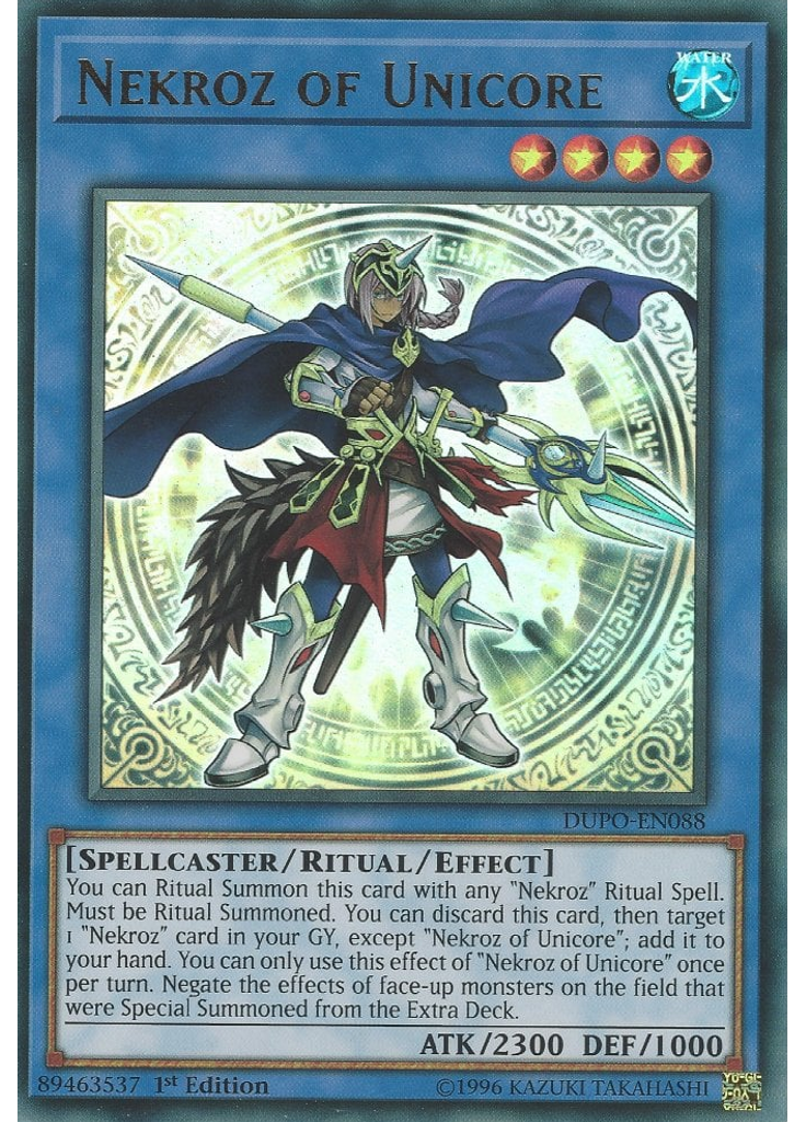 Nekroz of Unicore