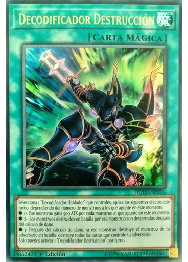Decodificador Destrucción