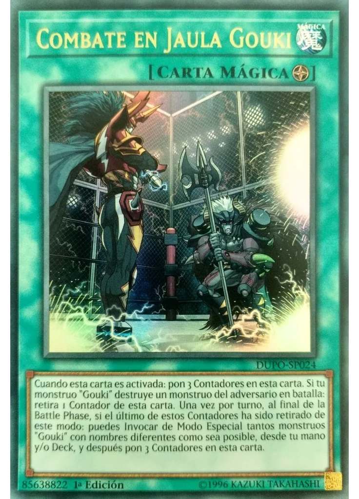 Combate en Jaula Gouki
