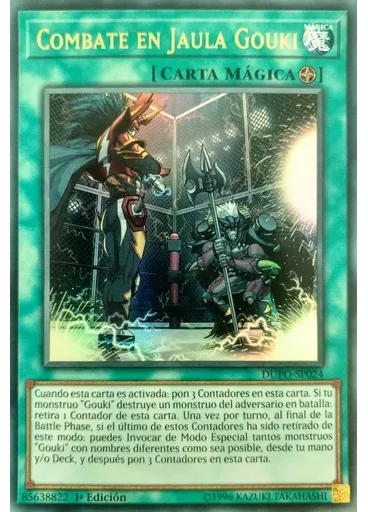 Combate en Jaula Gouki