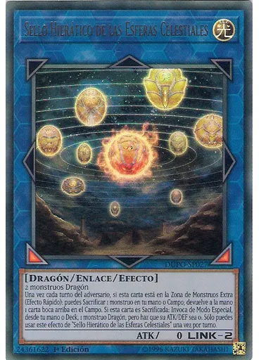 Sello Hierático de las Esferas Celestiales
