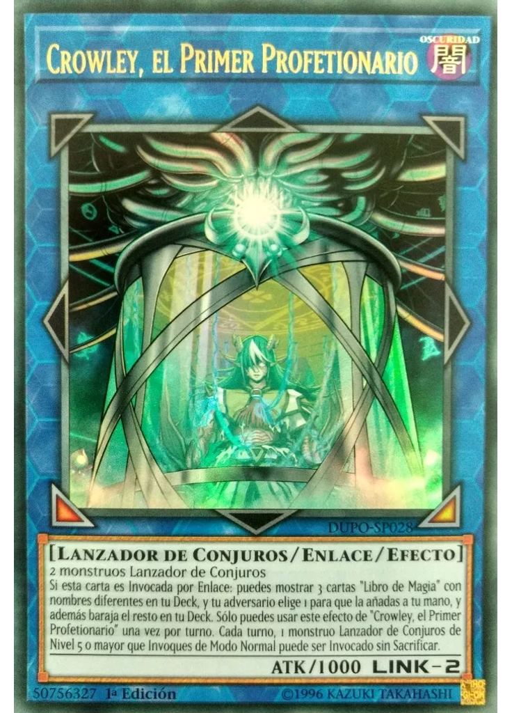 Crowley, el Primer Profetionario