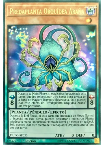 Predaplanta Orquídea Araña