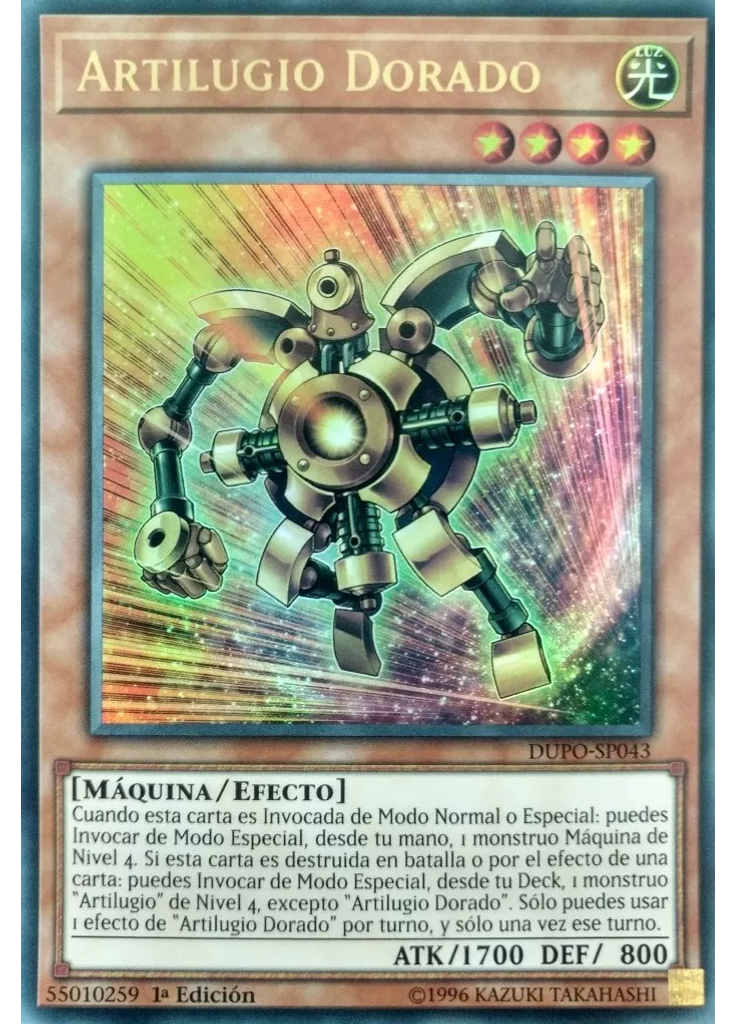 Artilugio Dorado