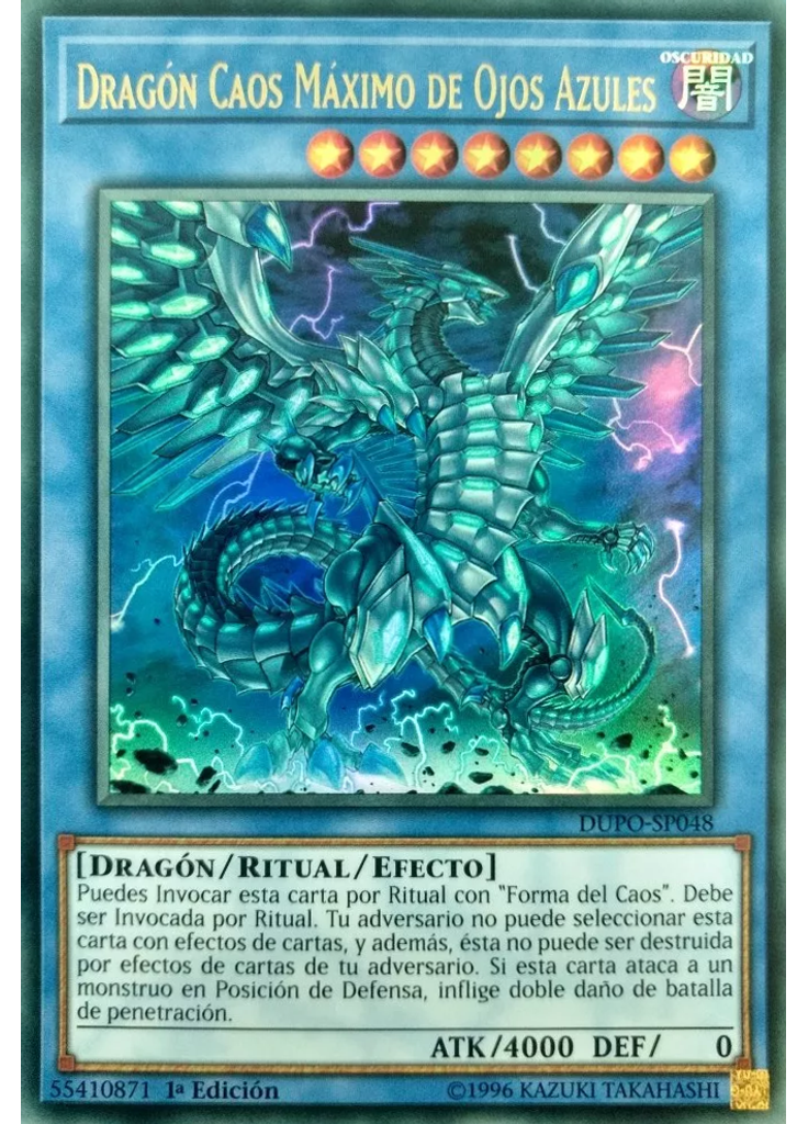 Dragón Caos Máximo de Ojos Azules