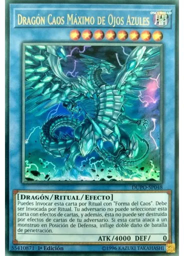 Dragón Caos Máximo de Ojos Azules