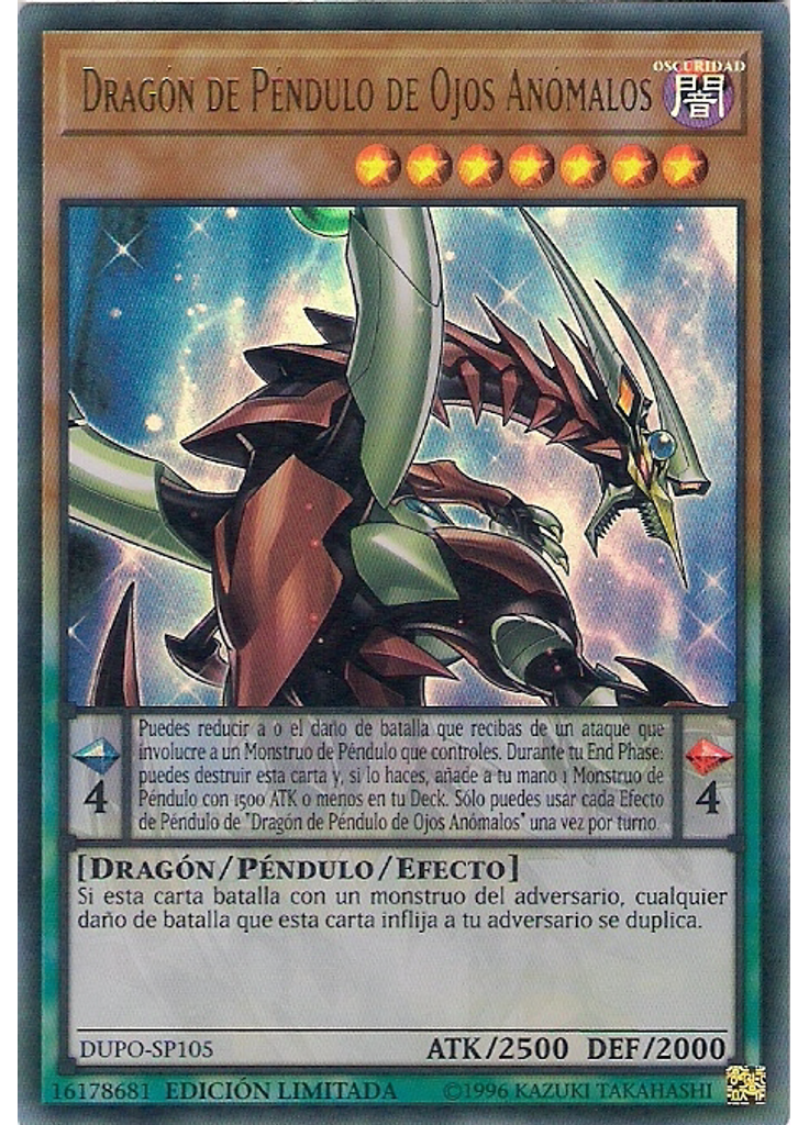 Dragón de Péndulo de Ojos Anómalos