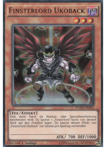 Finsterlord Ukoback — Duelist Saga