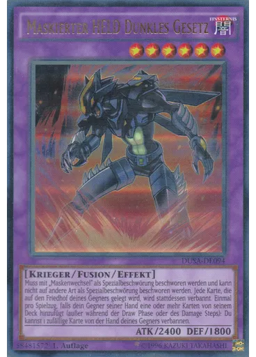 Maskierter HELD Dunkles Gesetz