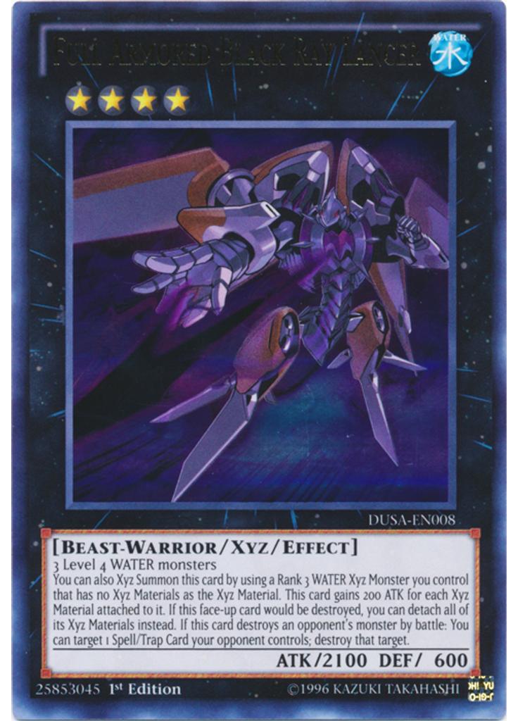 Full Armored Black Ray Lancer