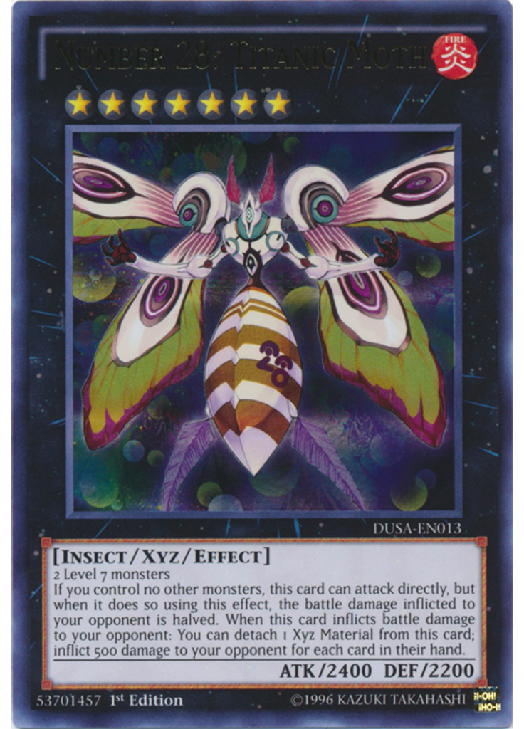 Number 28: Titanic Moth
