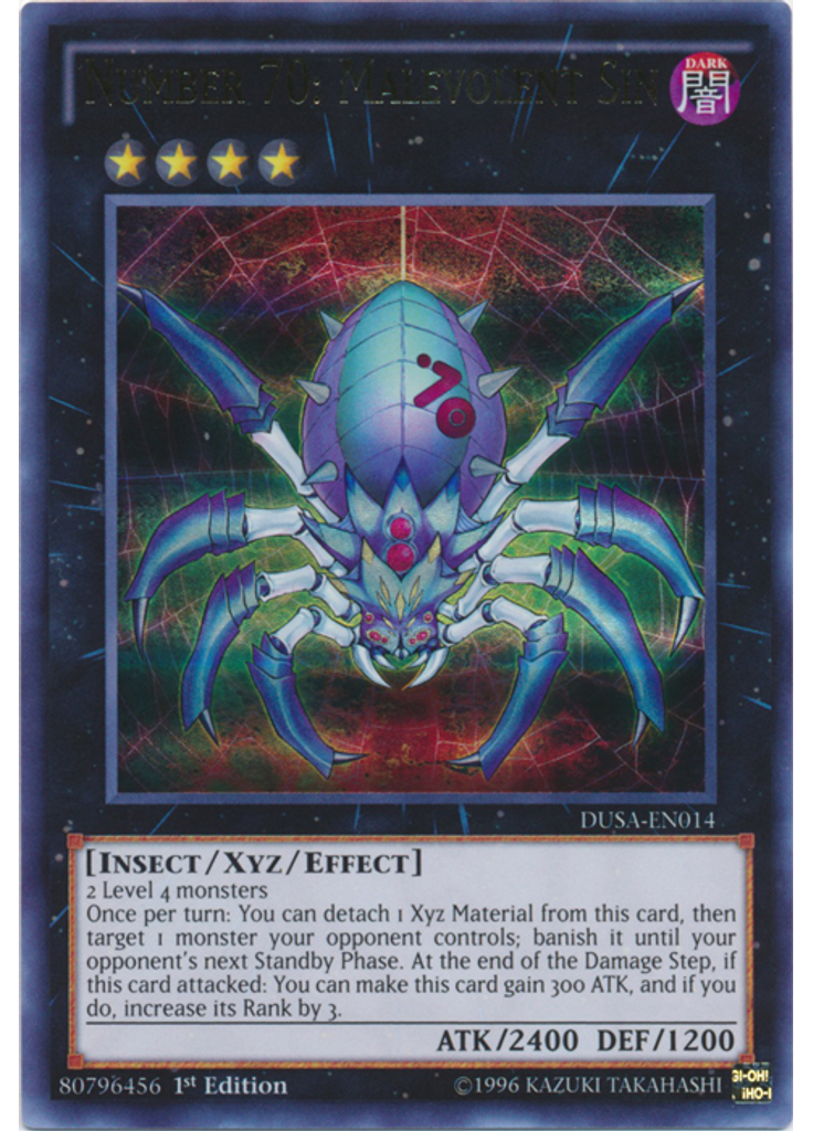 Number 70: Malevolent Sin