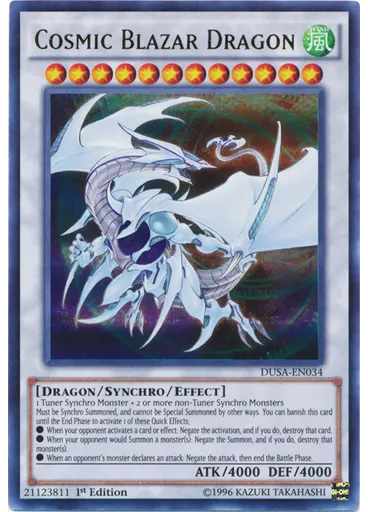 Cosmic Blazar Dragon