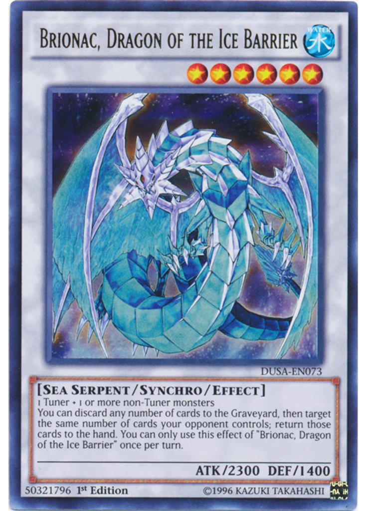 Brionac, Dragon of the Ice Barrier