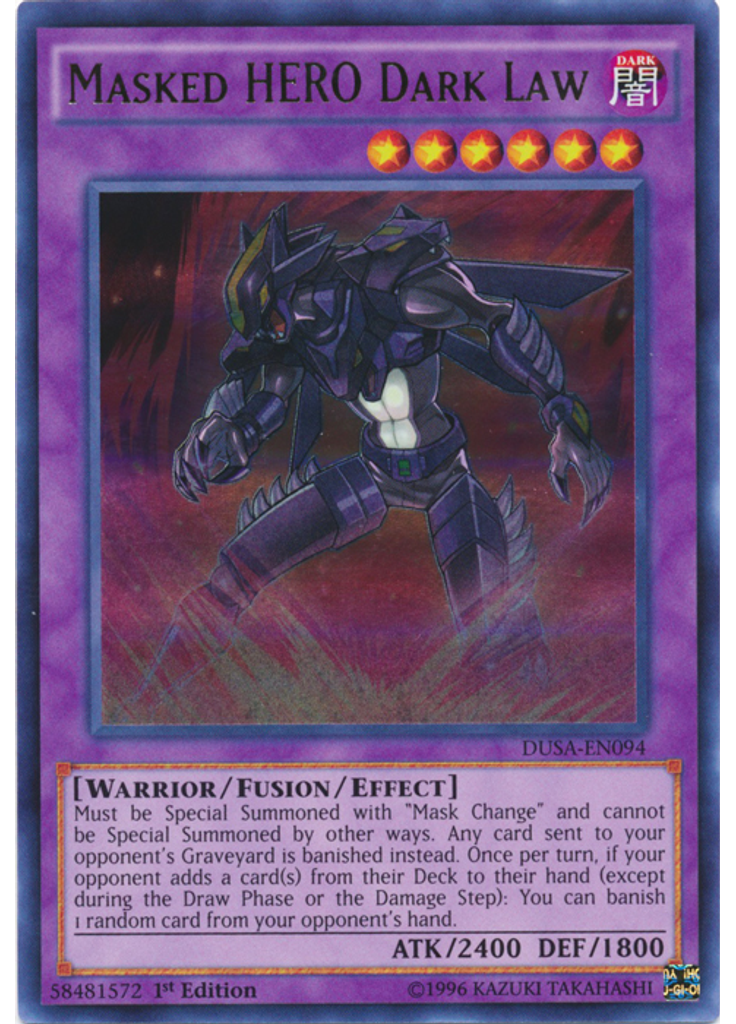 Masked HERO Dark Law