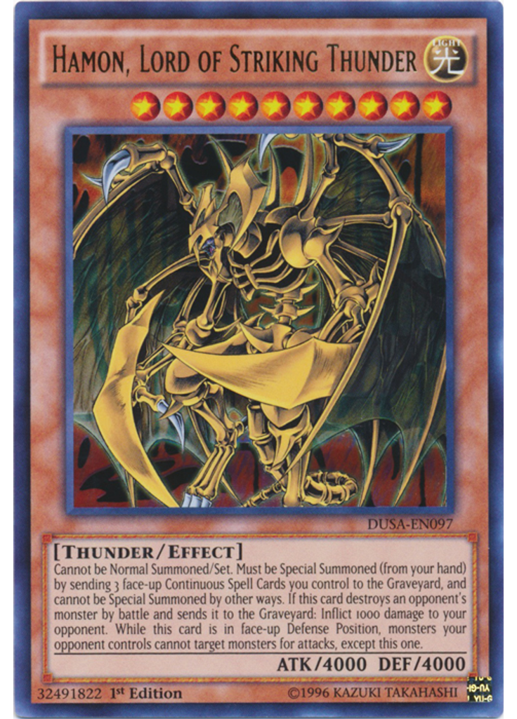 Hamon, Lord of Striking Thunder
