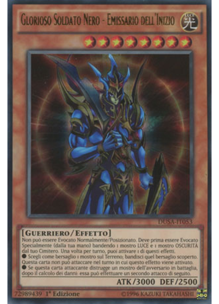 Glorioso Soldato Nero - Emissario dell'Inizio