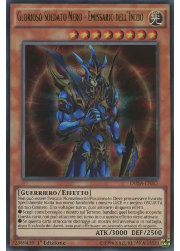 Glorioso Soldato Nero - Emissario dell'Inizio