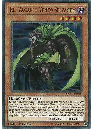 Rei Vagante Vento Selvagem