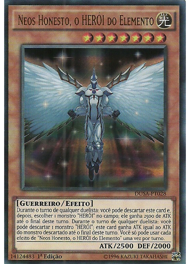 Neos Honesto, o HERÓI do Elemento