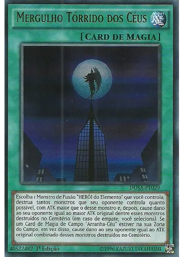 Mergulho Tórrido dos Céus — Saga dos Duelistas