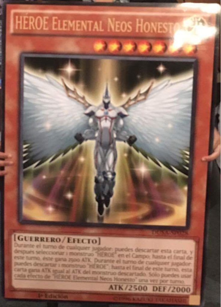 HÉROE Elemental Neos Honesto (Ultra Rare 1st Edition Gc)