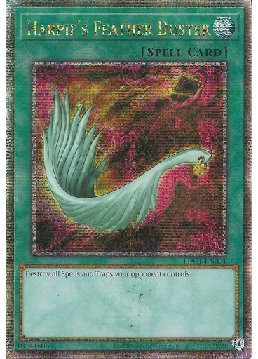 Harpie's Feather Duster (Quarter Century Secret Rare Unlimited Alternate Art)