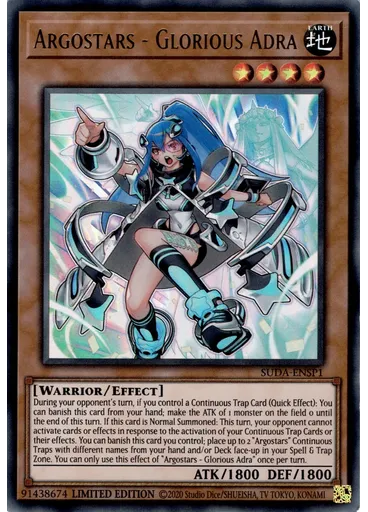 Argostars - Glorious Adra — Promotional Cards 2025