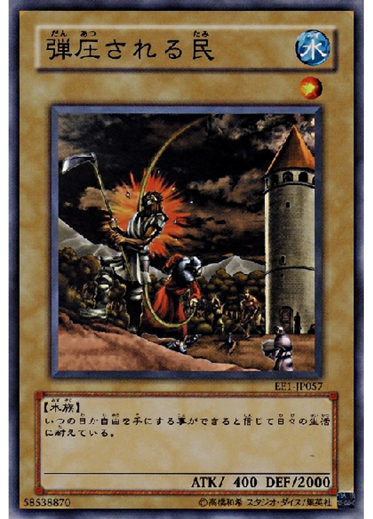 弾圧される民